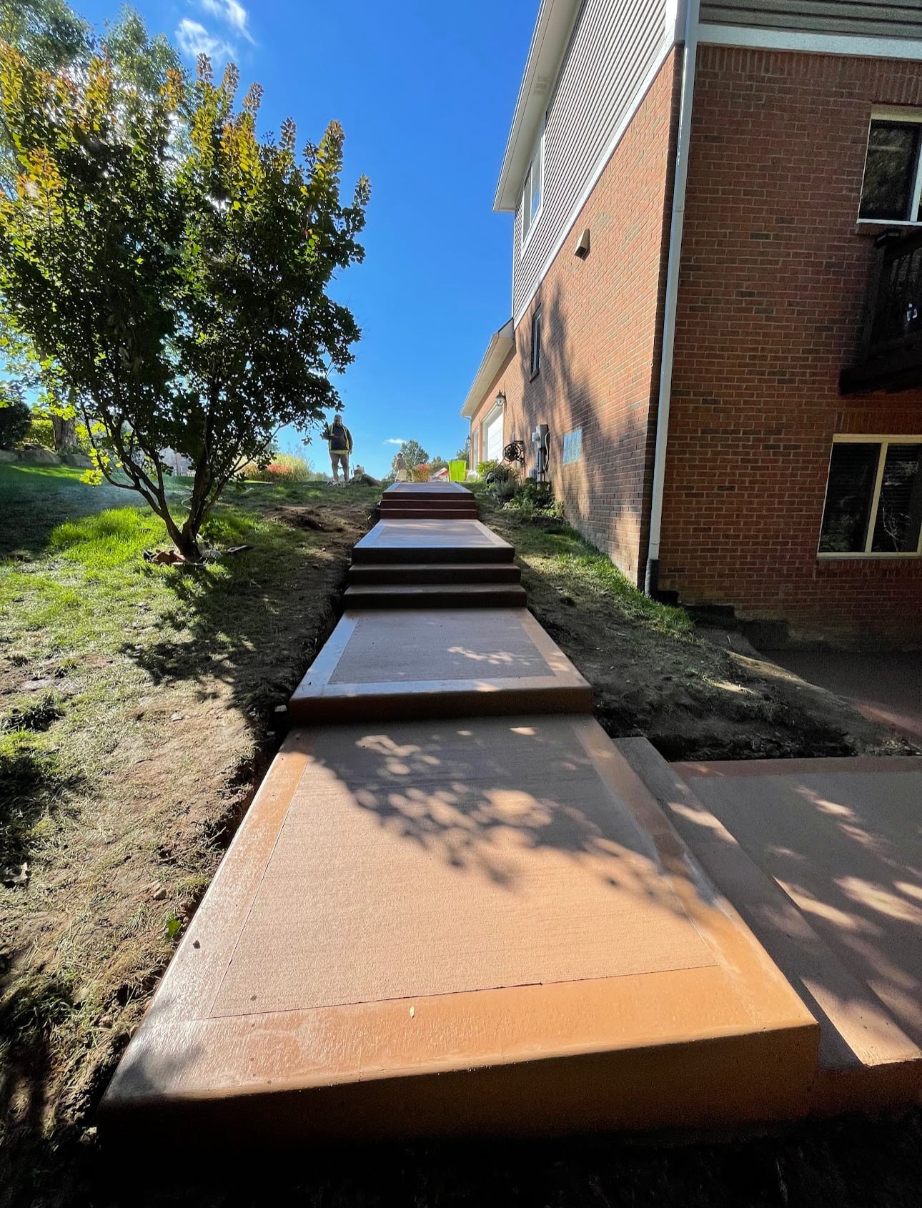 New Walkway completed by Upmost Cement