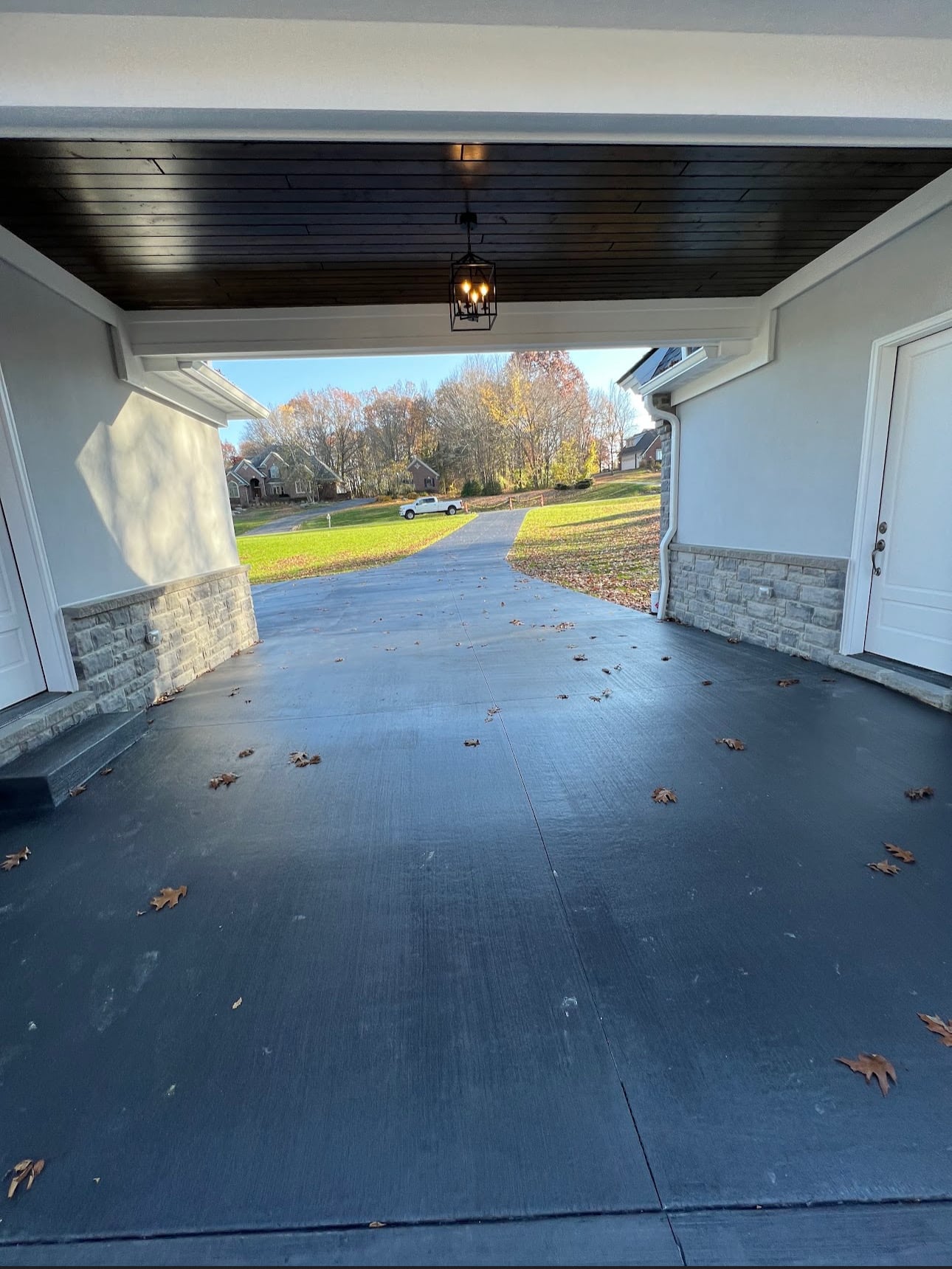 Garage Floor completed by Upmost Cement