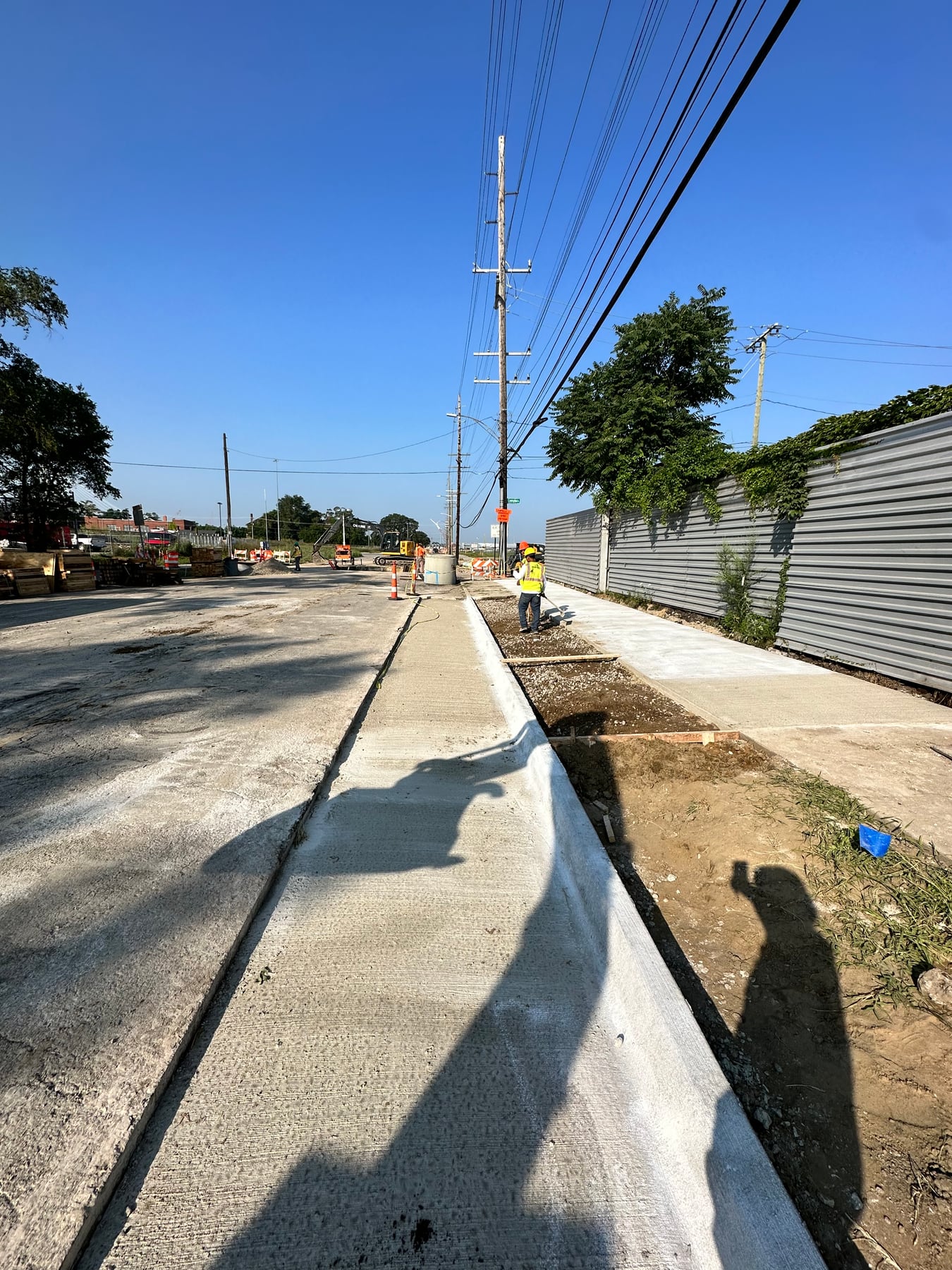 Municipal Sidewalk completed by Upmost Cement